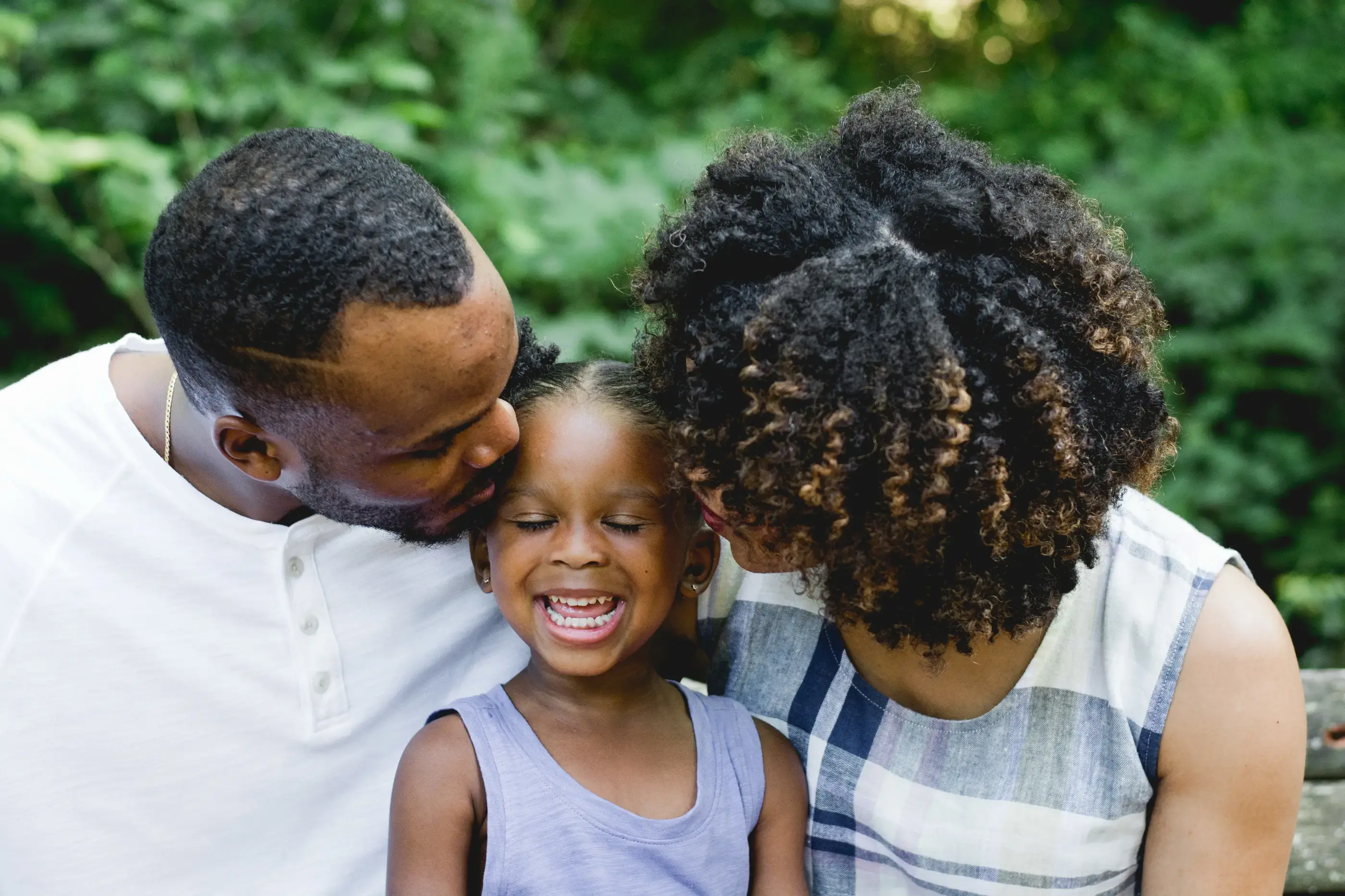 parents with daughter